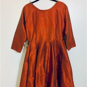 Beautiful Raw silk gown.